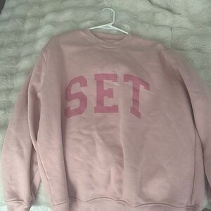 SET Active Breast Cancer Awareness Sweatshirt